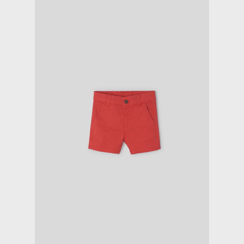 SHORTS RED CHINO TWILL / 207
