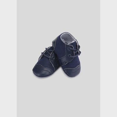 SHOE NAVY WITH LACES / 9507