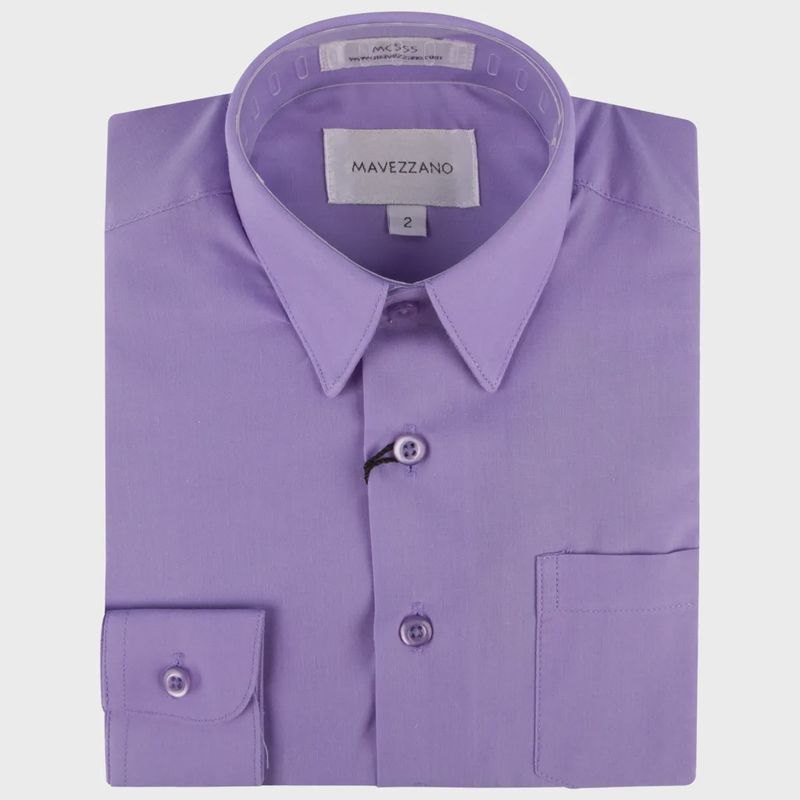 MC564 SHIRT LIGHT PURPLE MC555-LONG SLEEVE COTTON / MC555