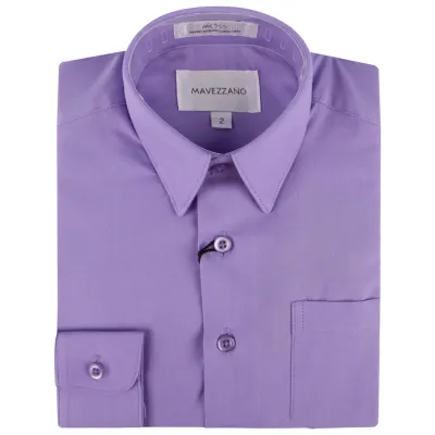 MC564 SHIRT LIGHT PURPLE MC555-LONG SLEEVE COTTON / MC555