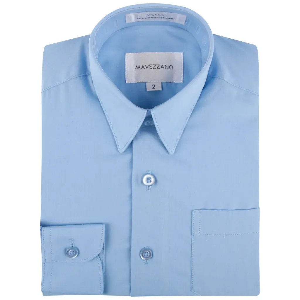 MC562 SHIRT LIGHT BLUE MC555 LONG SLEEVE COTTON / MC555