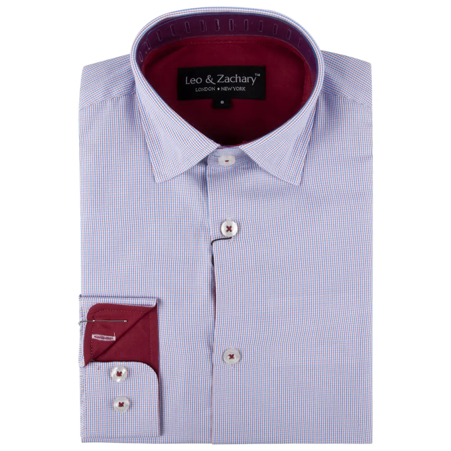 SHIRT SCARLETT SKY CHECKS / 5789