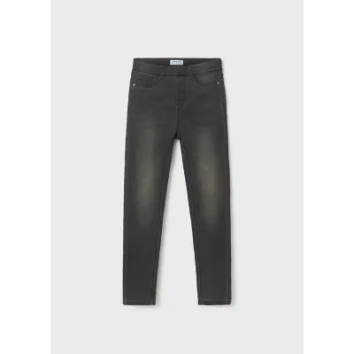 DENIM PANTS GREY SUPER SKINNY STRETCH / 578