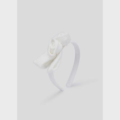 HEADBAND NATURAL VELVET 2 ROSES HARD BABY / 10291