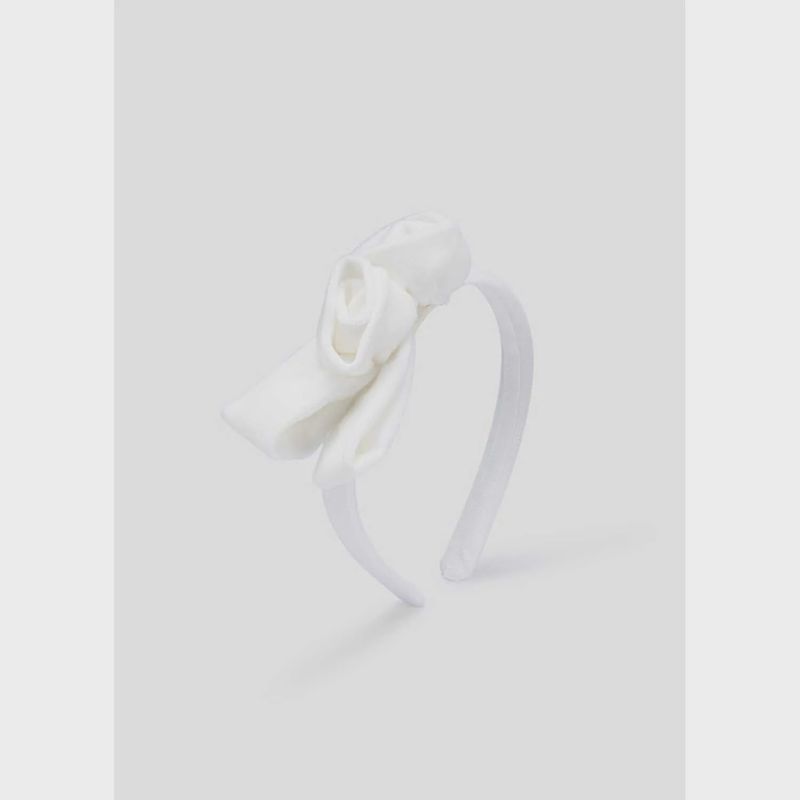 HEADBAND NATURAL VELVET 2 ROSES HARD BABY / 10291