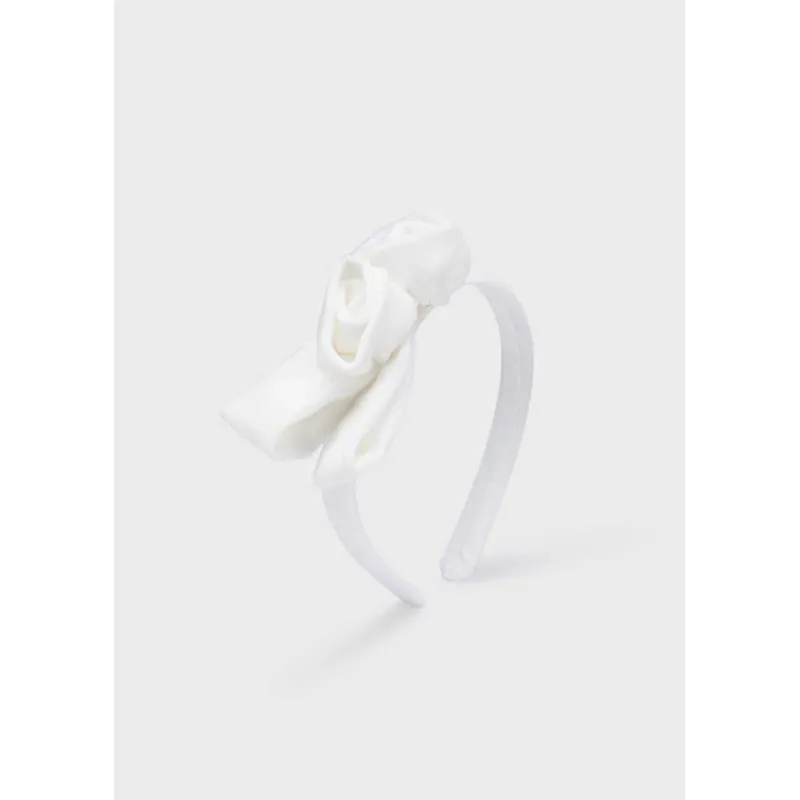 HEADBAND NATURAL VELVET 2 ROSES HARD BABY / 10291