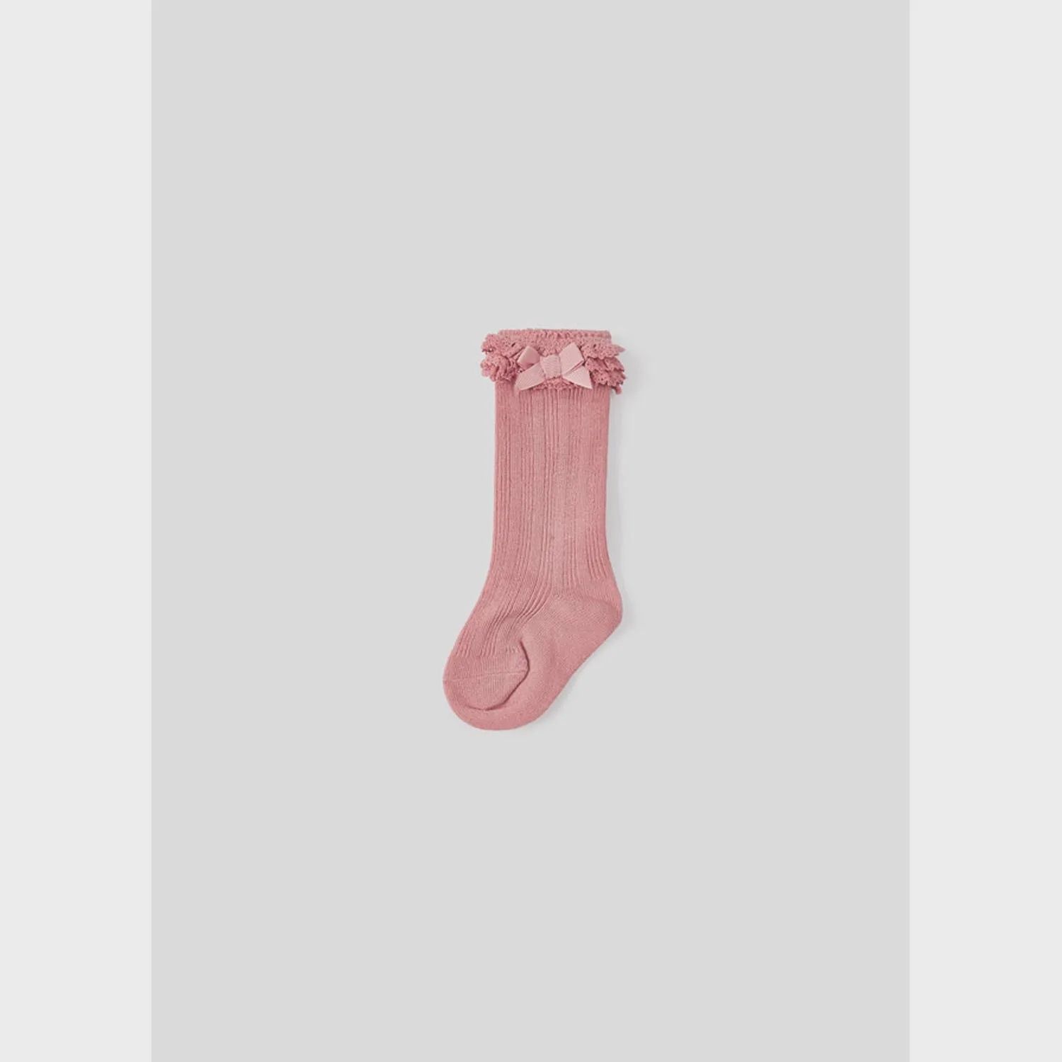 SOCKS BLUSH LACE FRILL EDGING / 10270