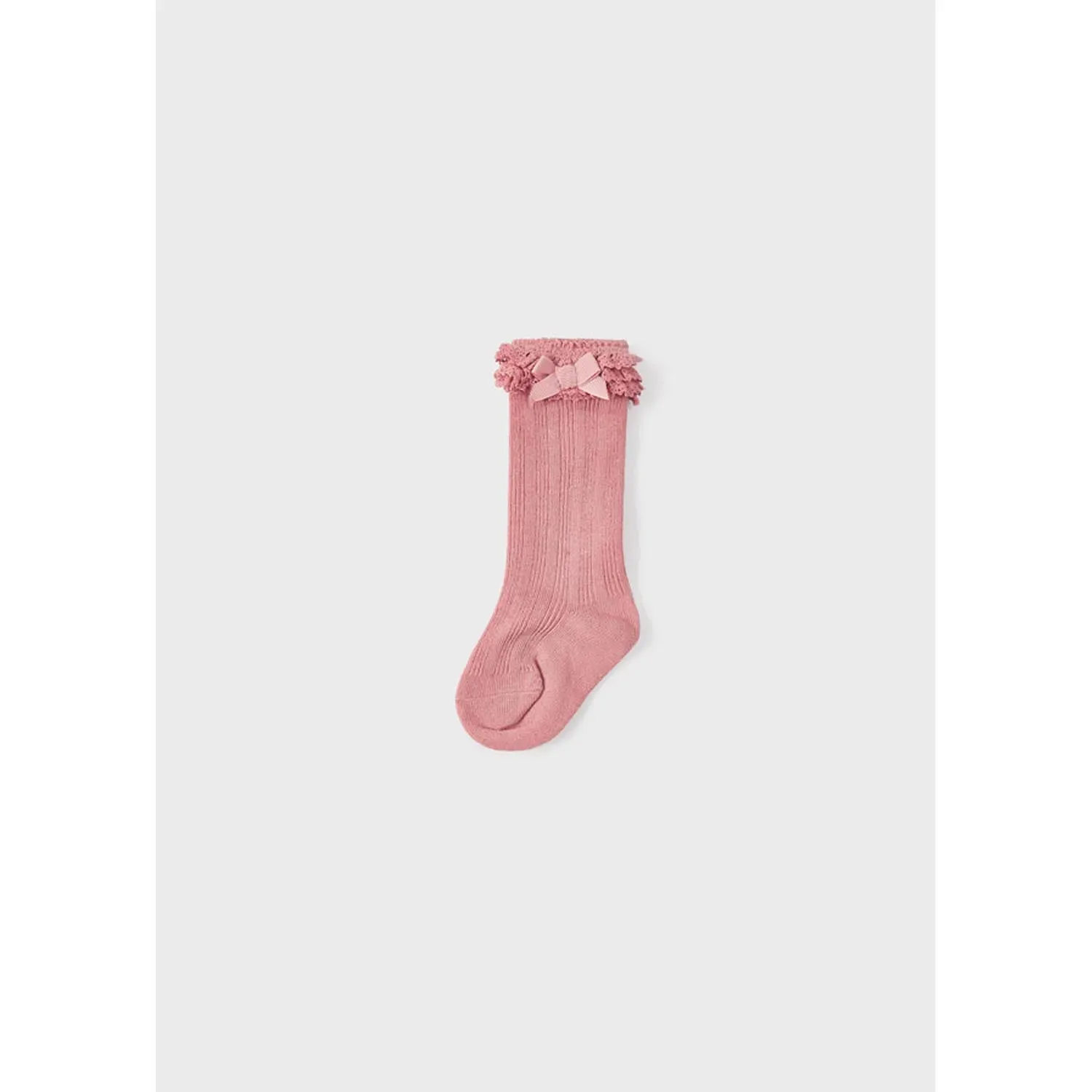 SOCKS BLUSH LACE FRILL EDGING / 10270