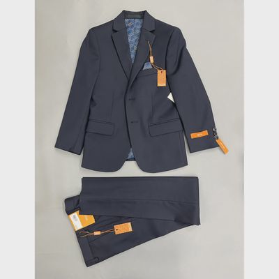 2 PC SUIT NAVY FORMALBLUE REGULAR FIT / BVVAP03Y0012