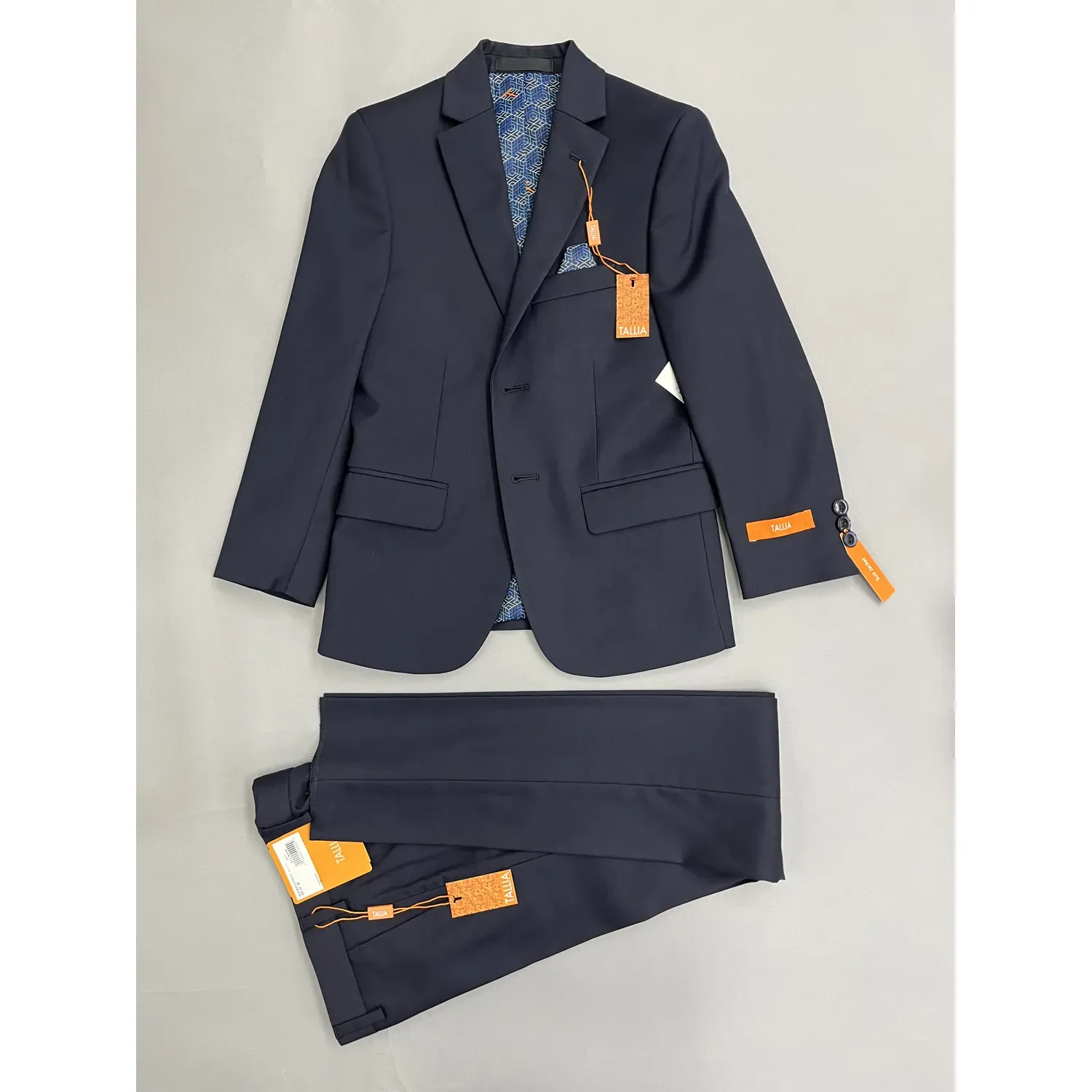 2 PC SUIT NAVY FORMALBLUE REGULAR FIT / BVVAP03Y0012