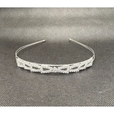 HEADBAND RHINESTONES BOW