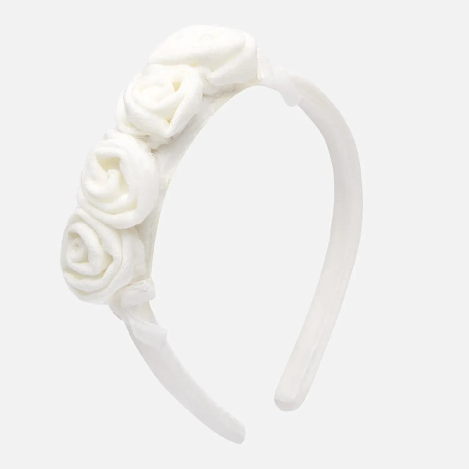HEADBAND CREAM 4 VELVET ROSE