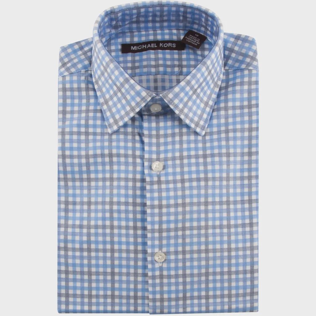 SHIRT BSHCSSYZ0230 B / G / W CHE