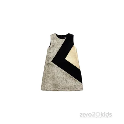 DRESS KYLIE 3TONE GOLD / BLK / G