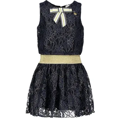 DRESS 5803 NVY / GLD FLOW LA