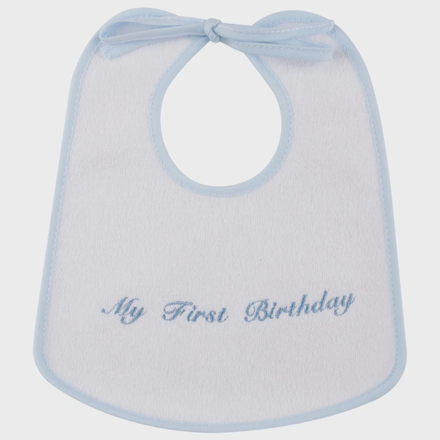 BIB WHT BLUE TRM 1ST B / DA