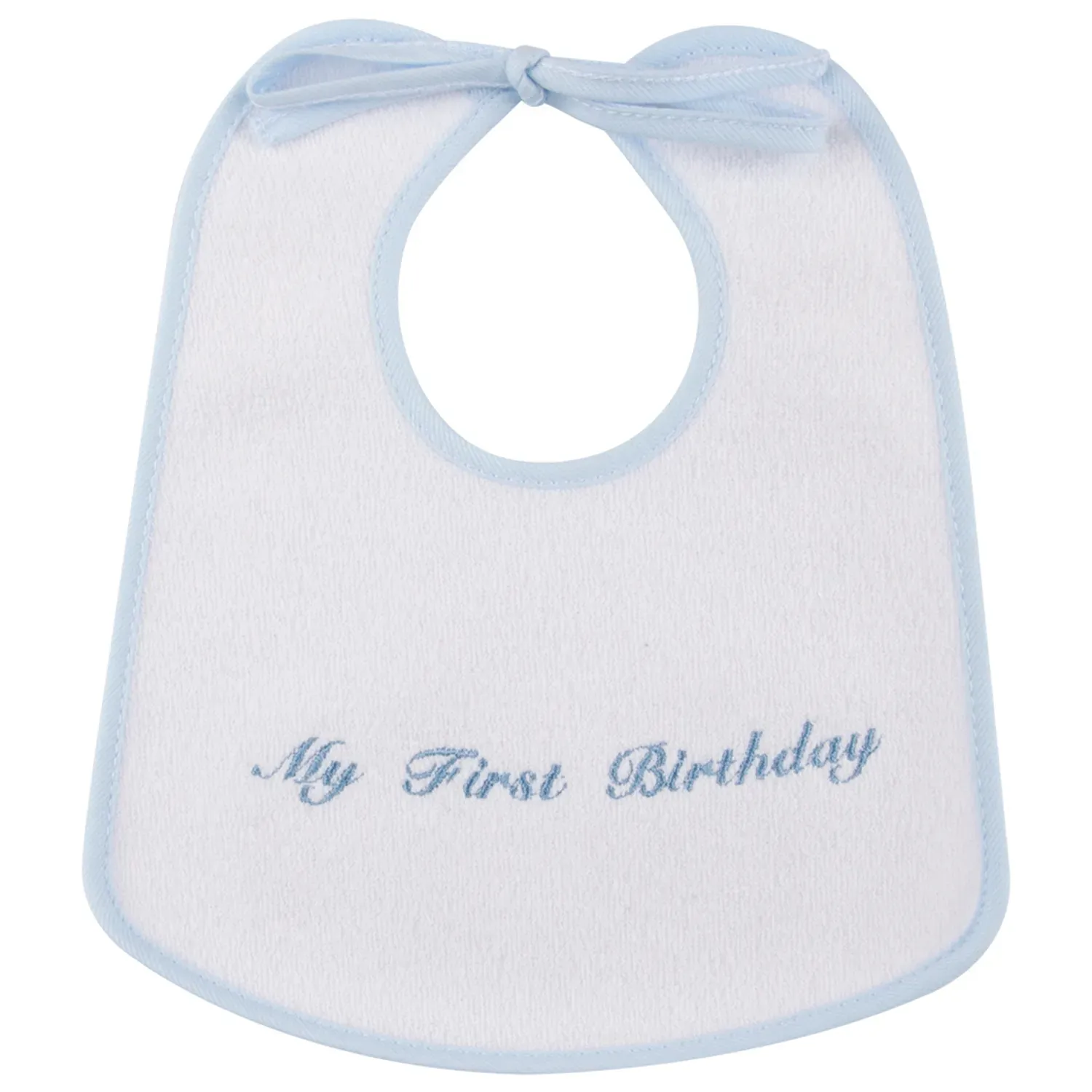 BIB WHT BLUE TRM 1ST B / DA