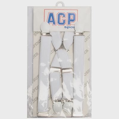 SUSPENDERS WHITE
