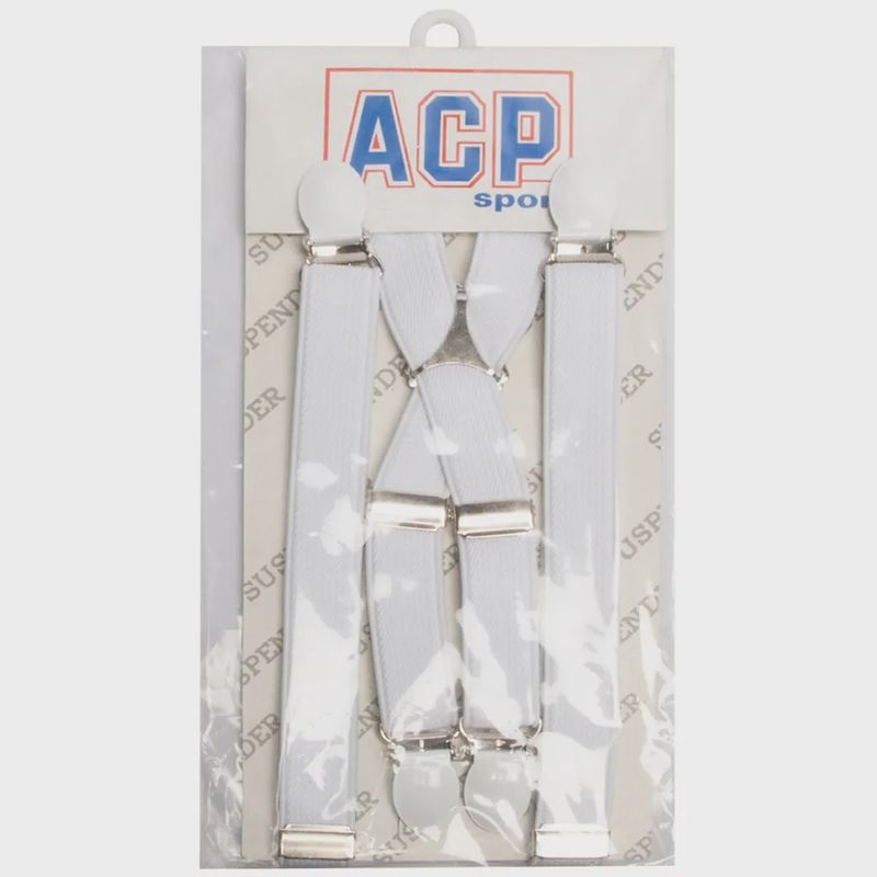 SUSPENDERS WHITE