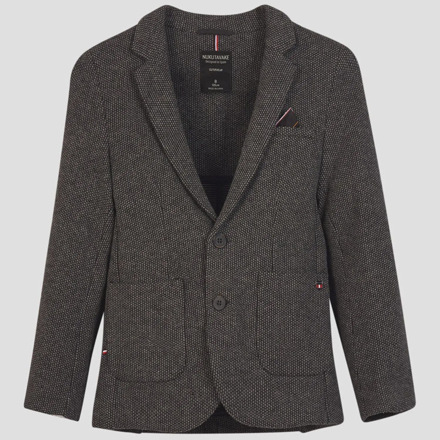 JACKET BLACK GREY PRINTED TAI