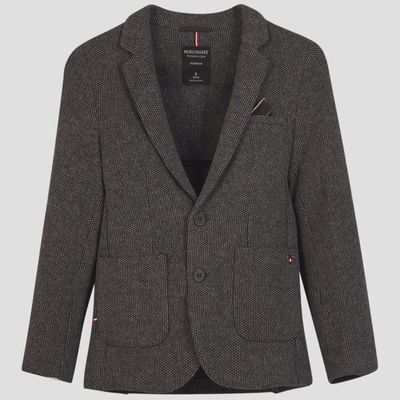 JACKET BLACK GREY PRINTED TAI