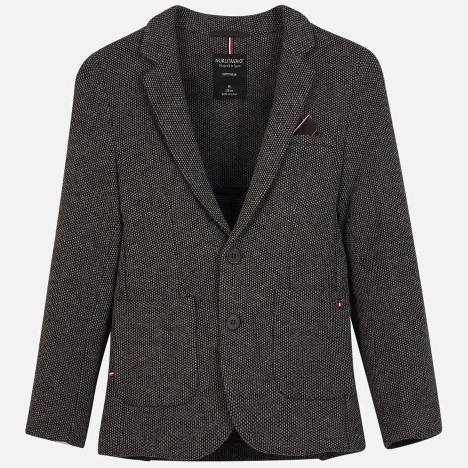 JACKET BLACK GREY PRINTED TAI