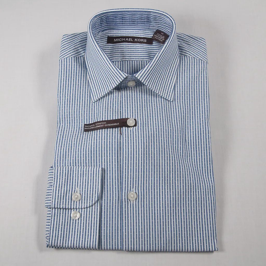 SHIRT BSHCSSYZ0237 STRP NVY / W