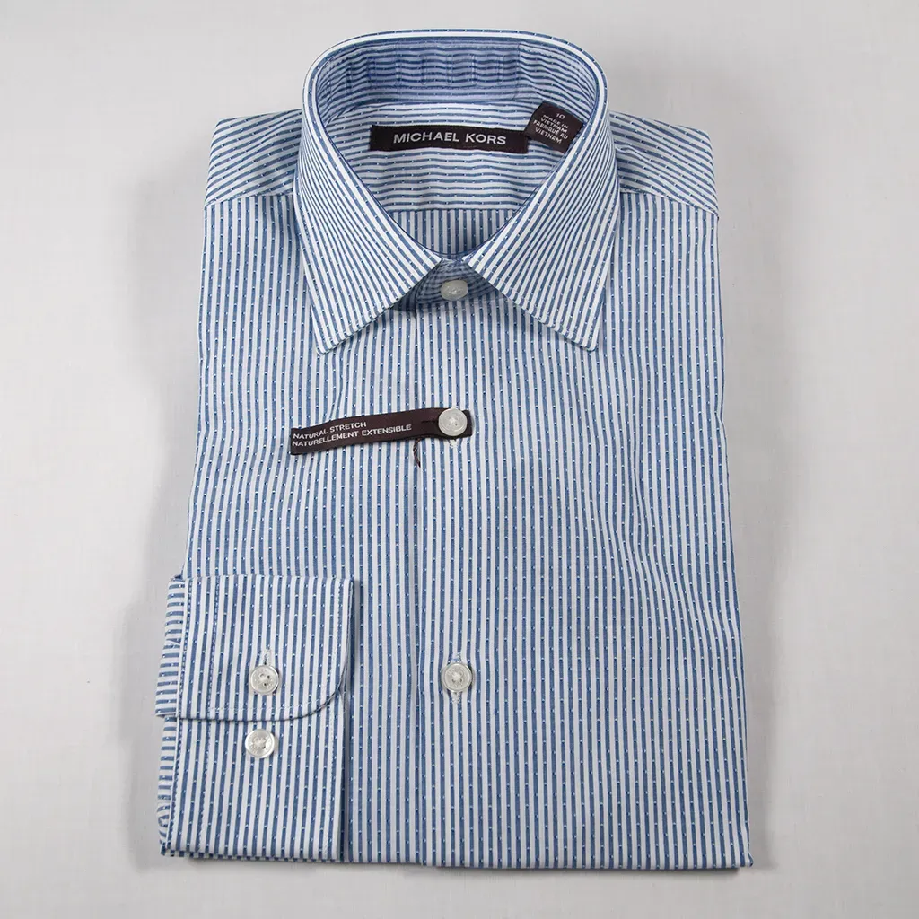 SHIRT BSHCSSYZ0237 STRP NVY / W