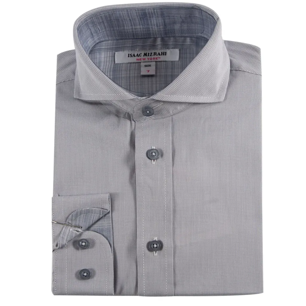 DRESS SHIRT MICRO GINGHA