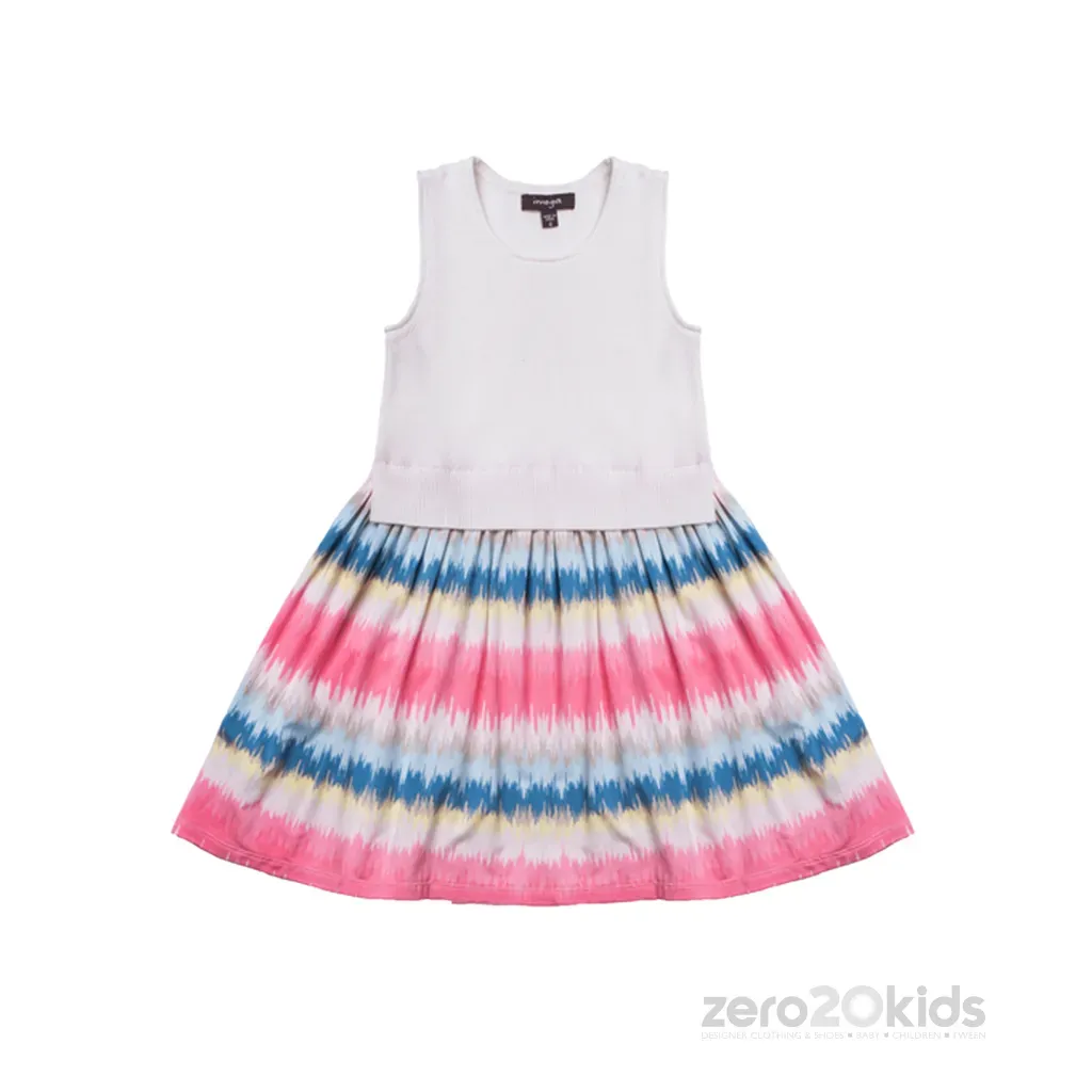 DRESS STELLA GLOW WHT / MCL KNI