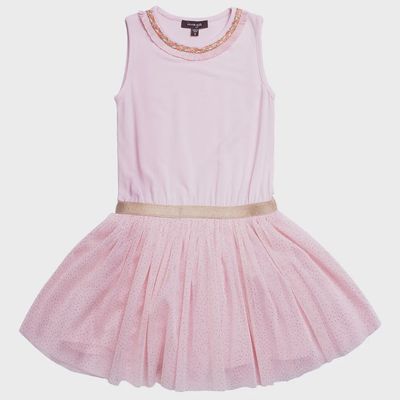 DRESS PASCAL GLITTER MESH SKR