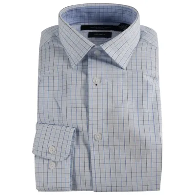 SHIRT BSHASMAS0052 BLU GRY SK