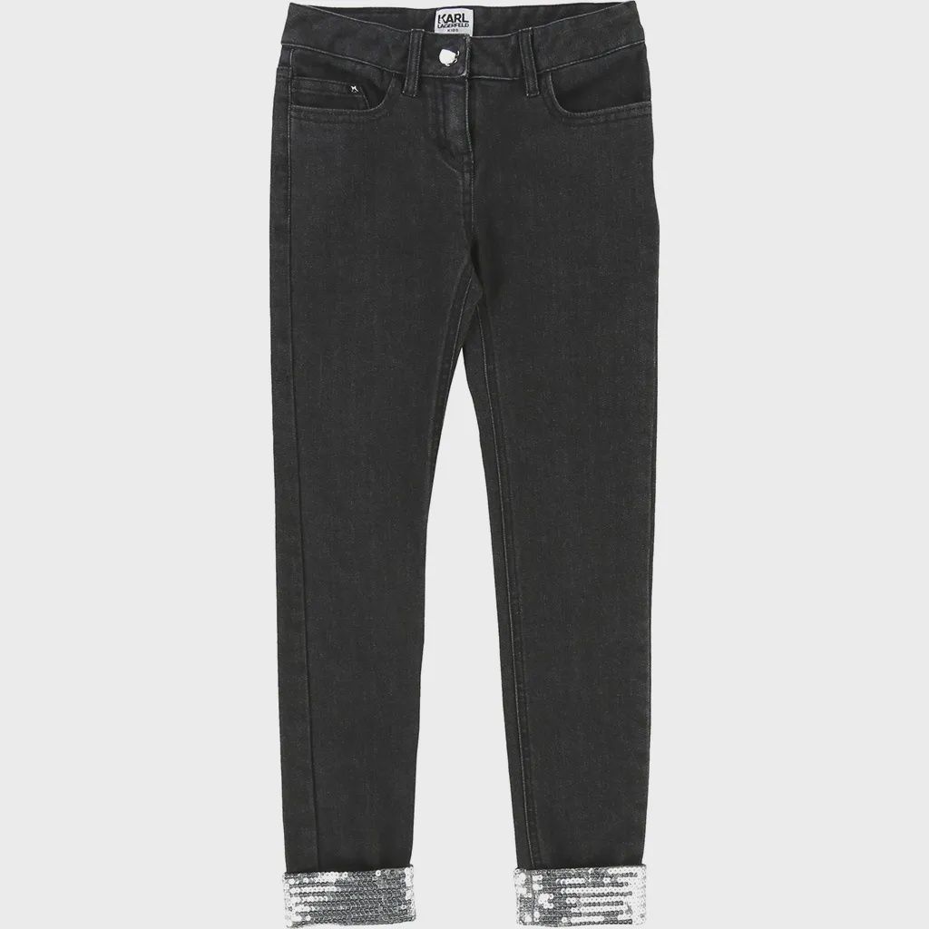 JEAN Z14081 SILV SEQU CUFF