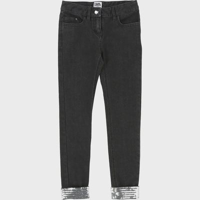 JEAN Z14081 SILV SEQU CUFF