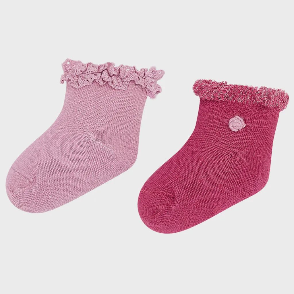 2PCK SOCK 9897 ORCHID / LA
