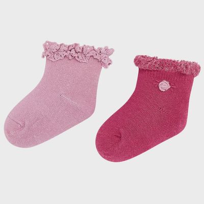 2PCK SOCK 9897 ORCHID / LA