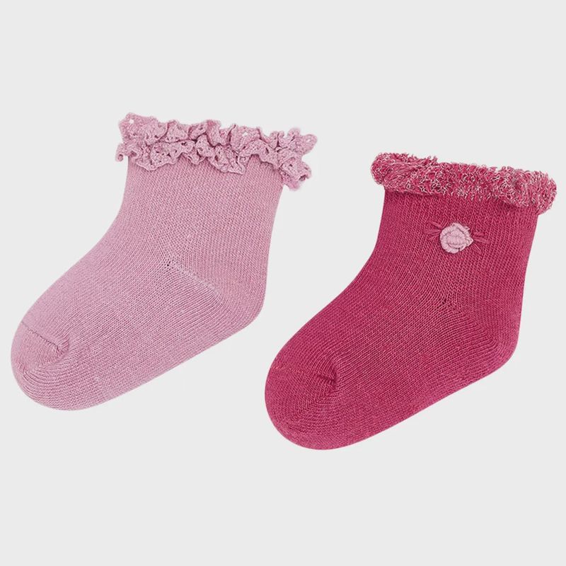 2PCK SOCK 9897 ORCHID / LA