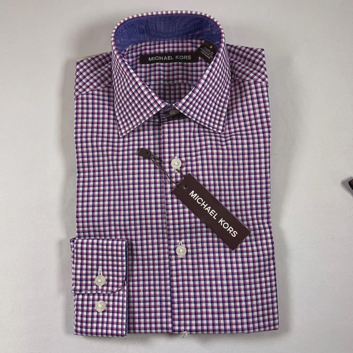 SHIRT RED & NAVY CHECK NATURA SHIRT RED & NAVY CHECK NATURA