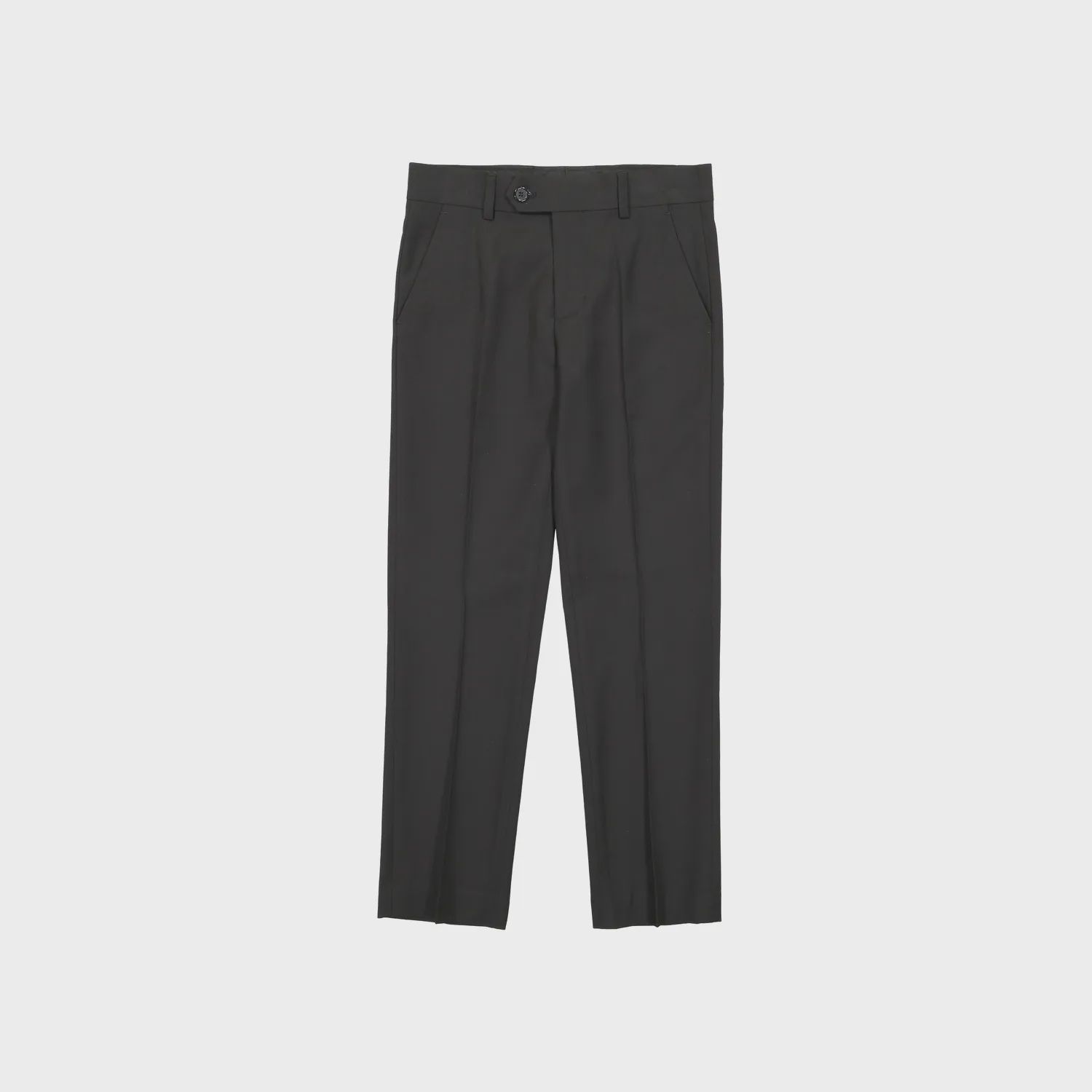 HUSKY PANT BLACK WOOL BLEND AD
