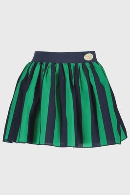 SKIRT 5704 NVY / GRN STRP REVER