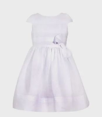 DRESS 2833502 LINEN BOW&PLEA