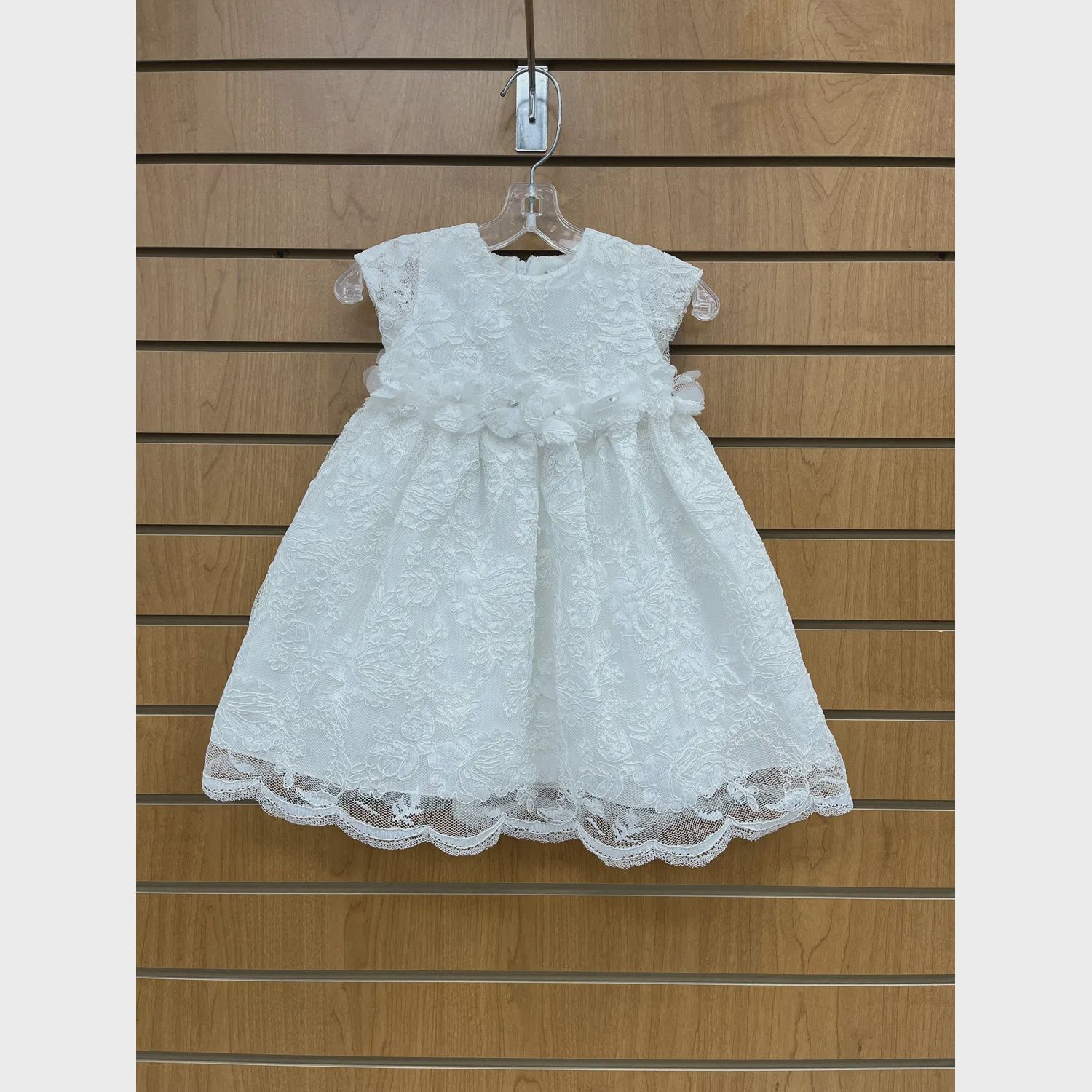 DRESS 304 ALLOVER LACE R / STONE