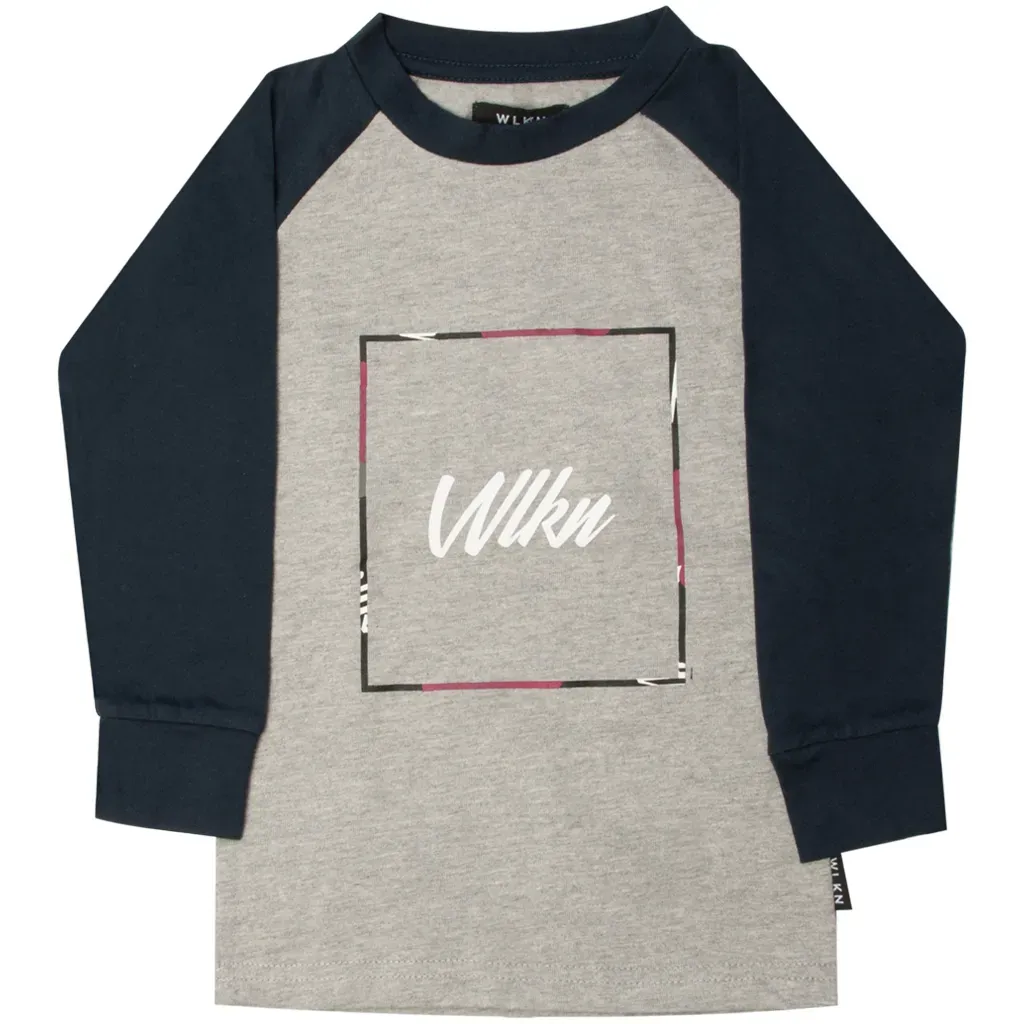 GREY & NAVY TSHIRT