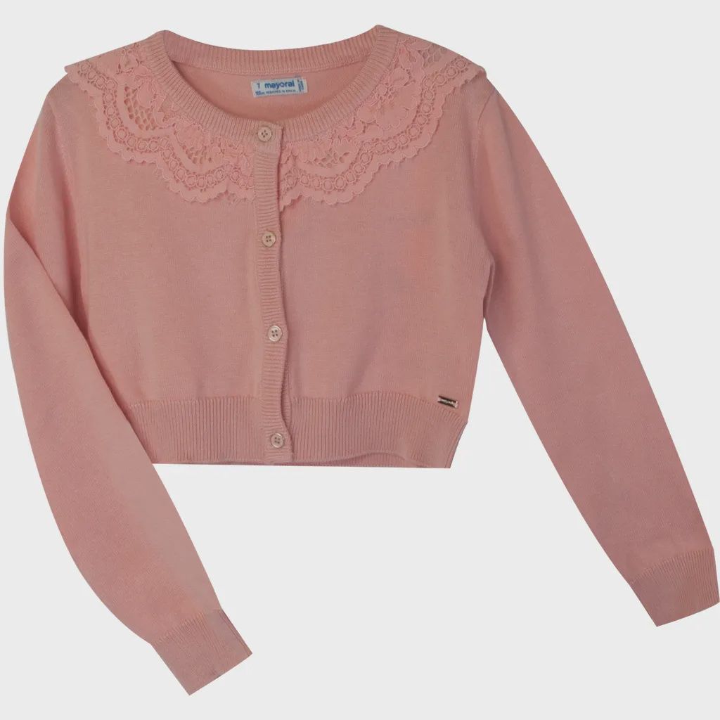 CARDIGAN 302 BLUSH LACE COLL