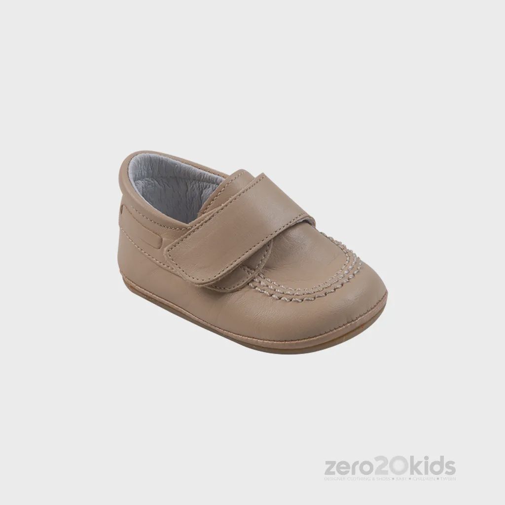 SHOE 9513 TAN LEATH 3STITCH T