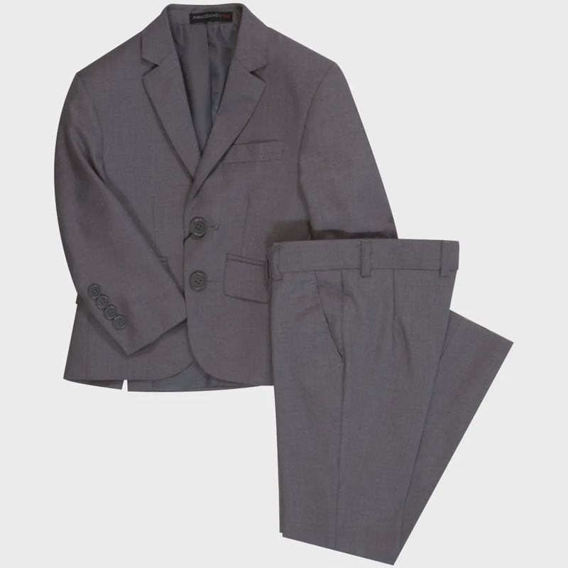 2PC SUIT R45 GREY REG 8 2PC SUIT R45 GREY REG 8