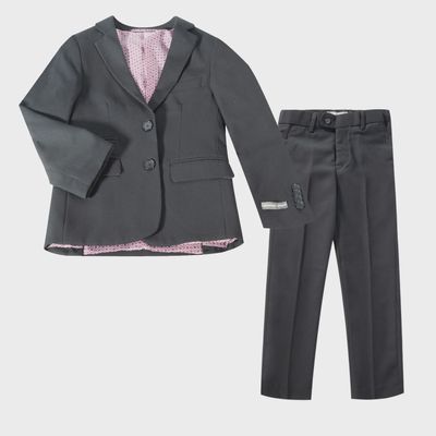 2PC SUIT ST2069B MICRO GINGHA