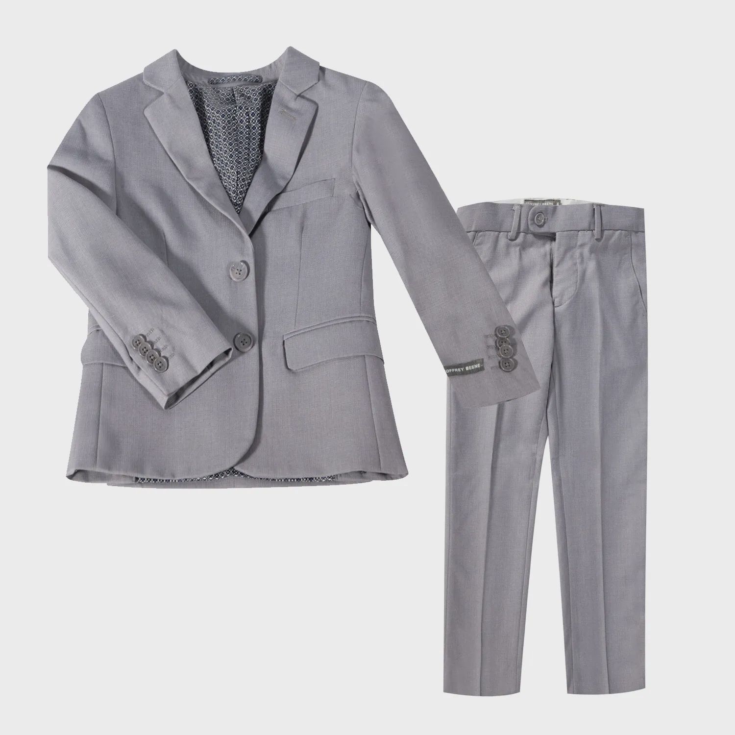 2PC SUIT ST2069B LIGHT GRE