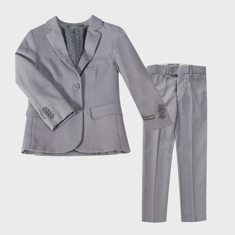 2PC SUIT ST2069B LIGHT GRE