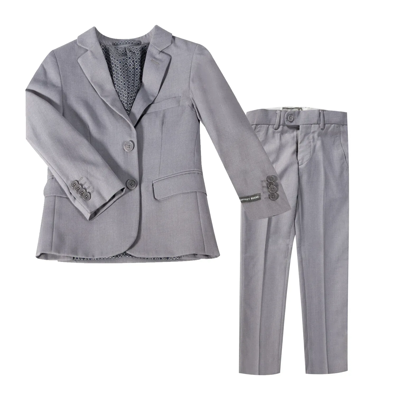 2PC SUIT ST2069B LIGHT GRE